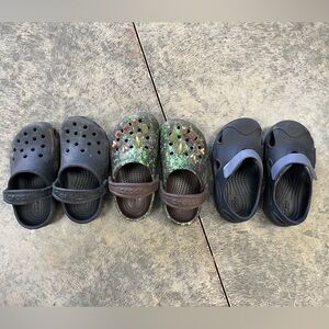 CROCS toddler bundle - 3 pairs